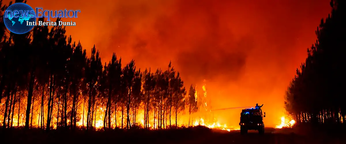 Kebakaran Lahan Caifornia dekati Oroville