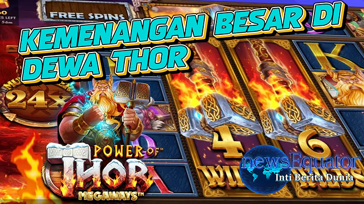 Modal Minim Kemenangan Besar Di Thor Megaways