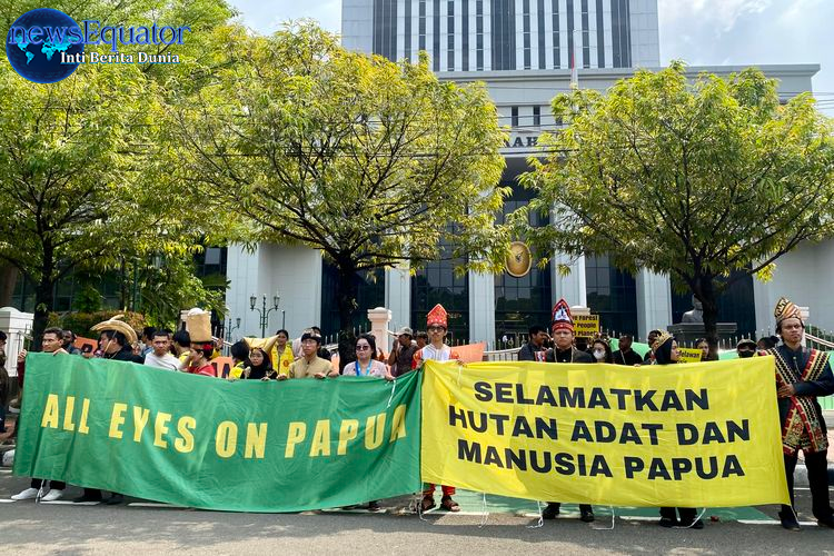 Hutan Adat Papua Serahkan Petisi Ke MA