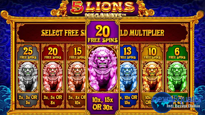 Trik dan Tips Menang di 5 Lions Megaways Slot Online