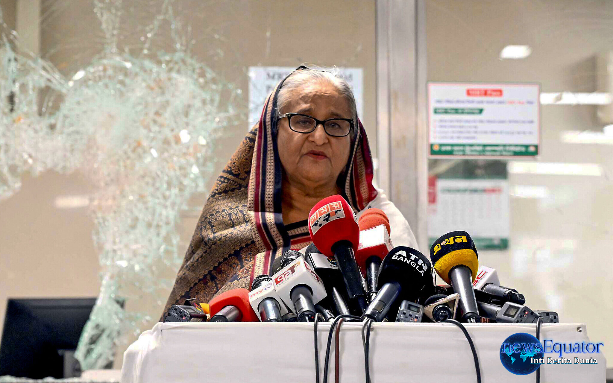 Hasina Kabur ke India Militer Kuasai Bangladesh