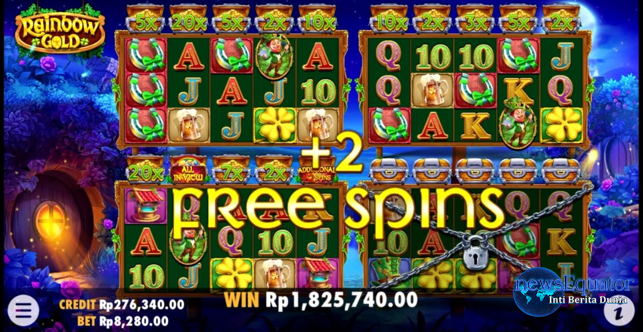 Rainbow Gold Slot Online: Bonus, dan Cara Menang Besar