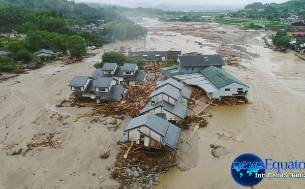 Banjir Bandang di Jepang: 6 Tewas, 7 Hilang