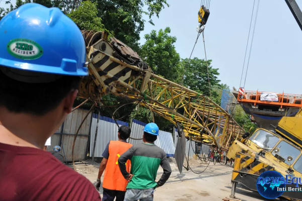 Kecelakaan Crane Roboh di Thailand, 3 Tewas dan 10 Luka