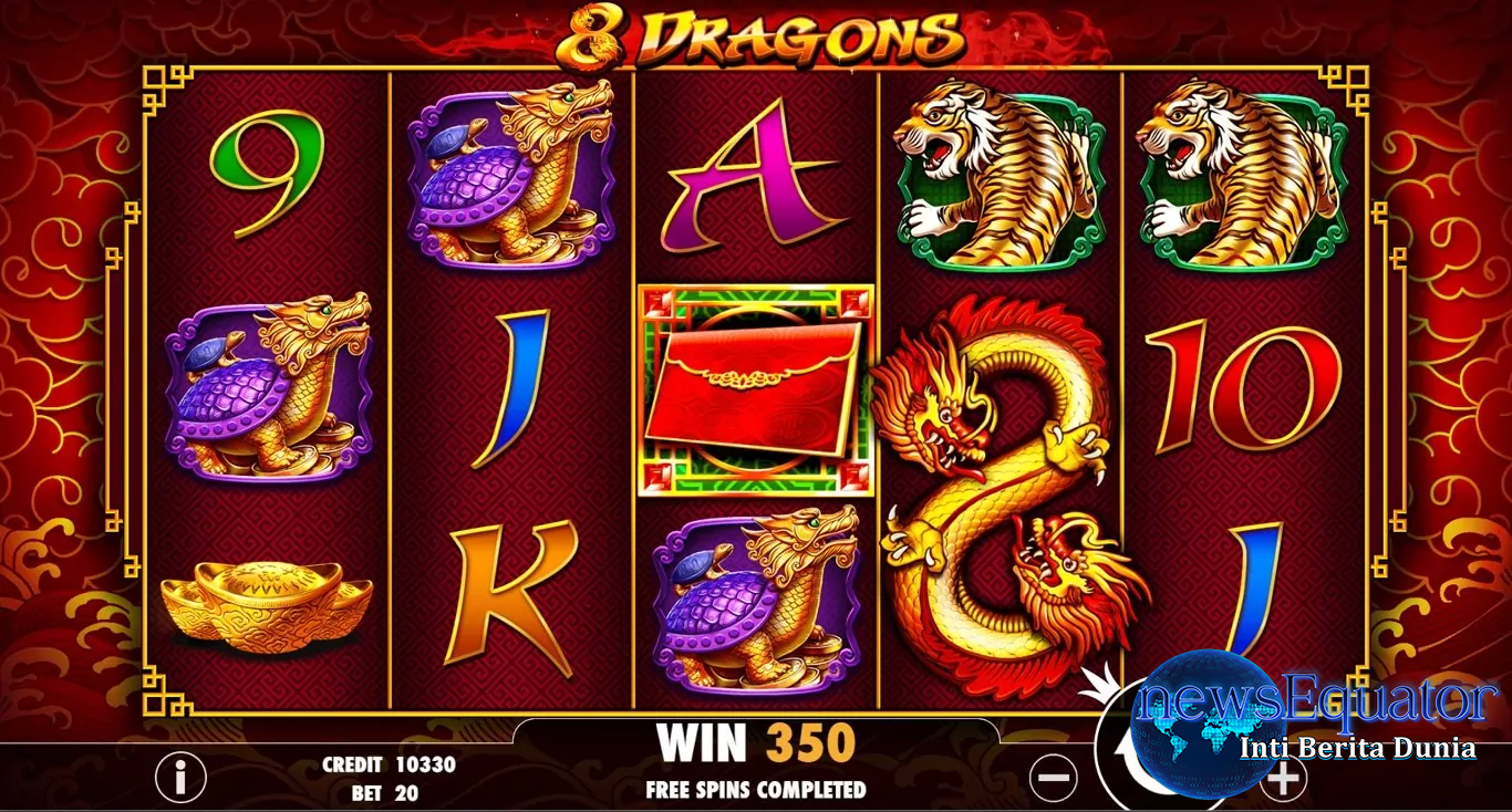 8 Dragons: Slot Online Keberuntungan dengan Sentuhan Budaya Cina