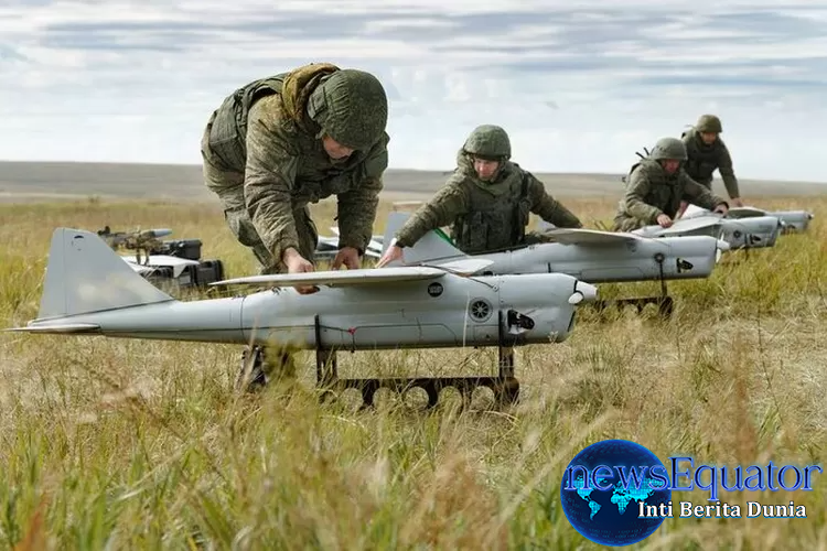 Drone Ukraina lakukan Serang Terbesar Di Moskow