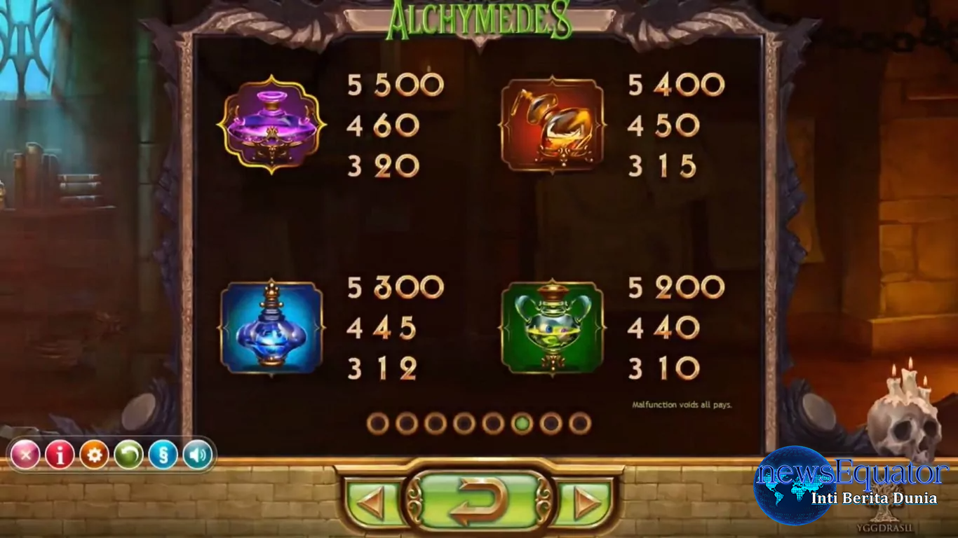 Alchymedes Slot Online: Jelajahi Dunia Alkimia dengan 30 Baris Aktif dan Jackpot Hingga Rp60.000.000