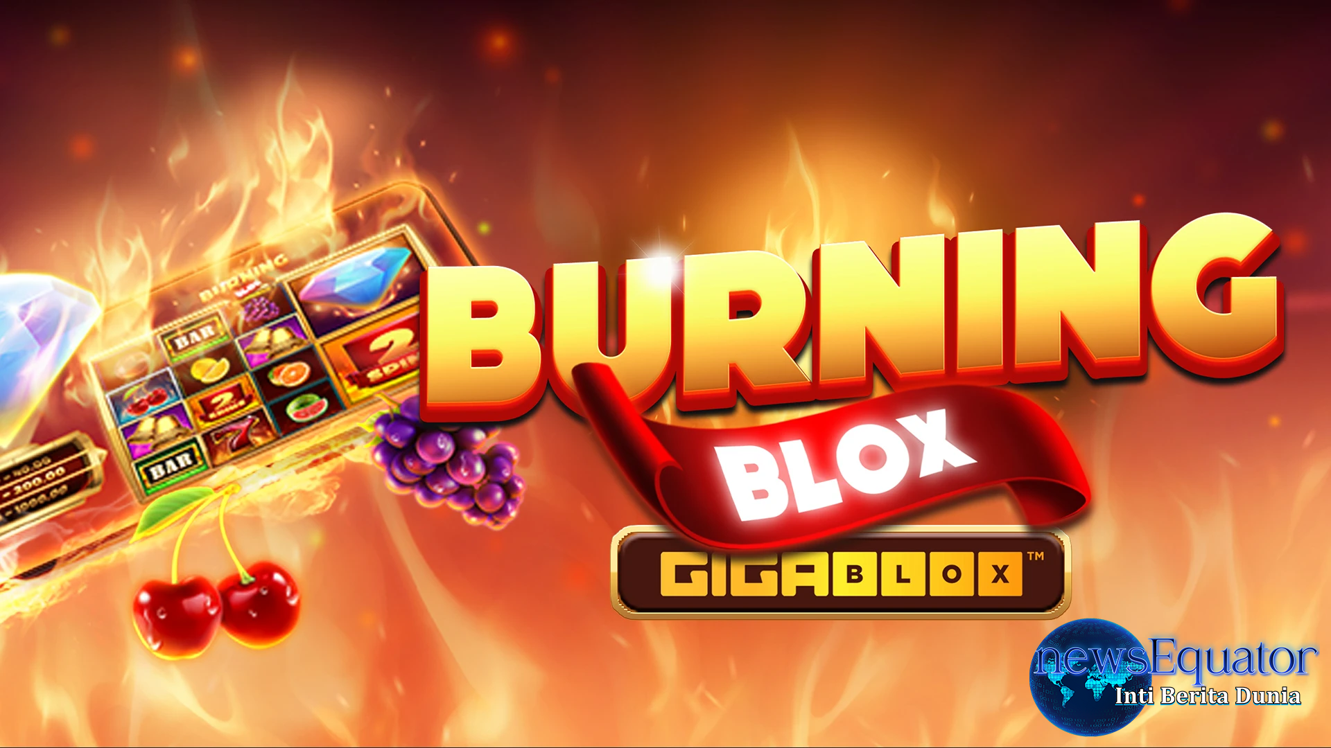 Burning Blox Gigablox: Provider Slot Online Yggdrasil Memanaskan Gulungan