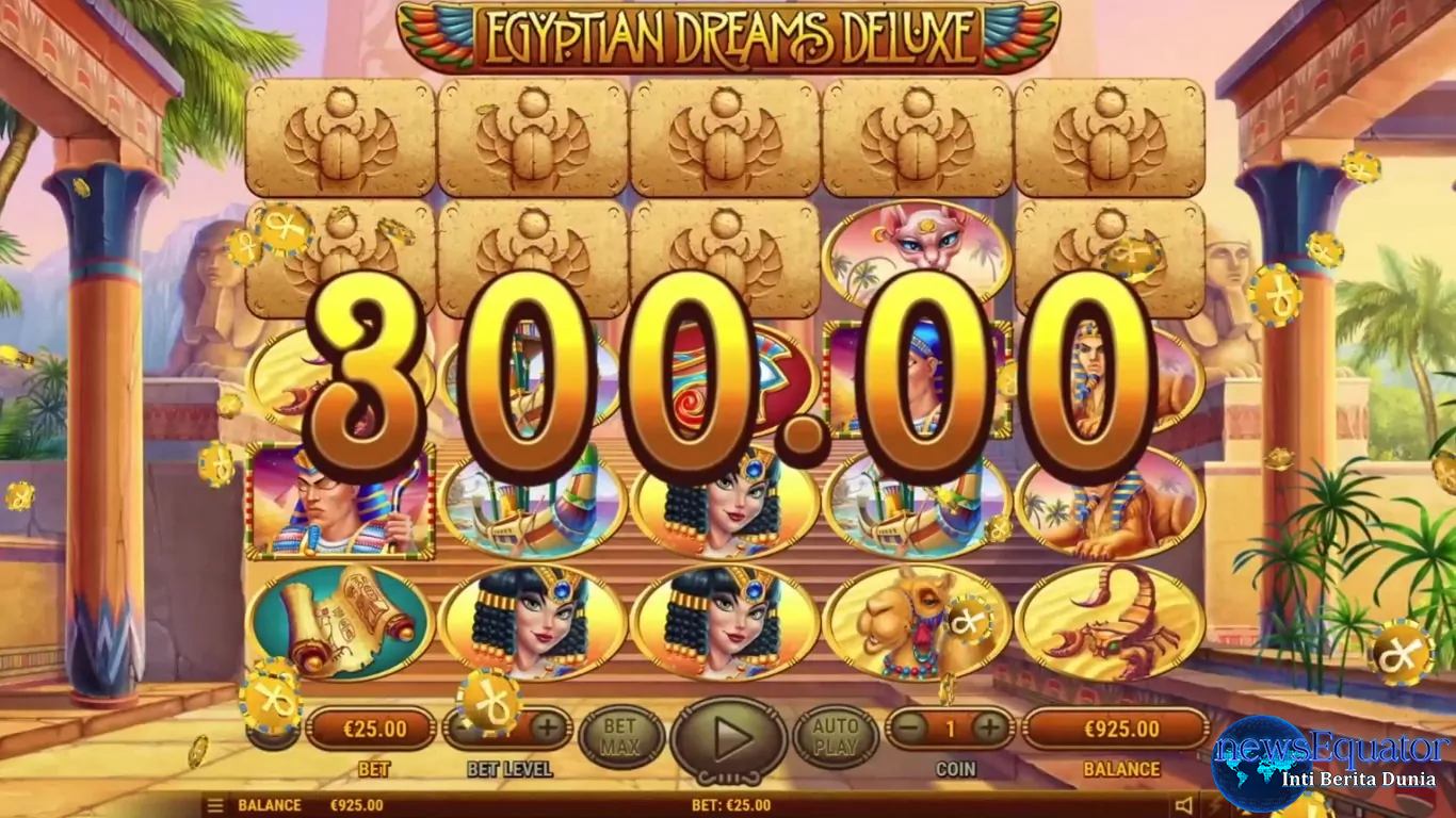 Egyptian Dreams Deluxe: Petualangan Mesir Kuno dengan Fitur Mengagumkan dan RTP Slot Tinggi