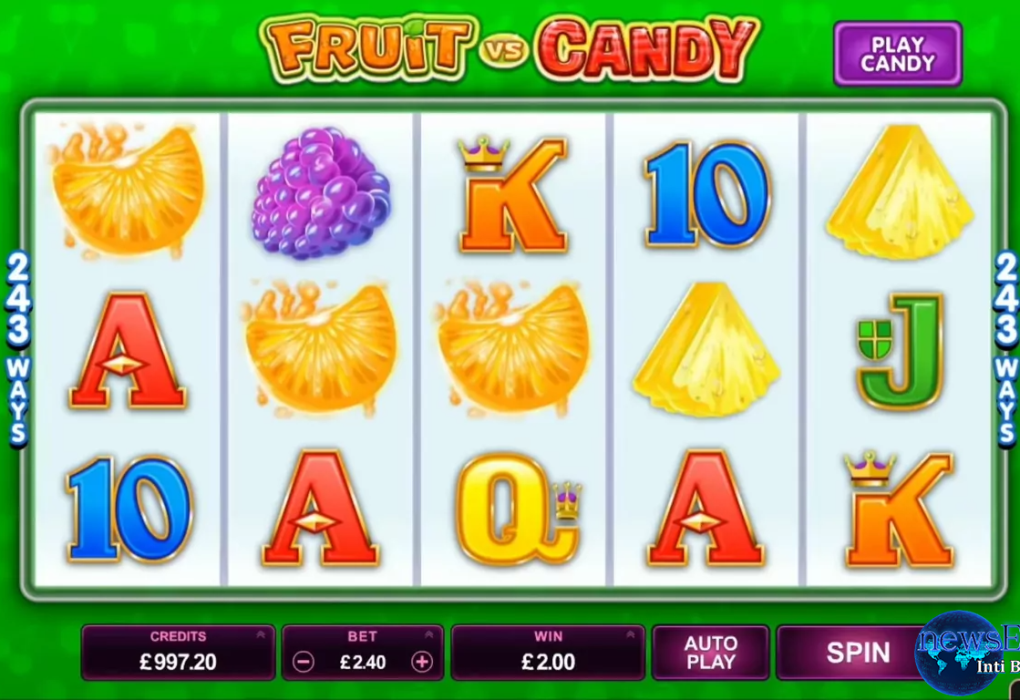 Fruit vs Candy: Pilih Sisi Anda di Slot Seru dengan Jackpot Besar!