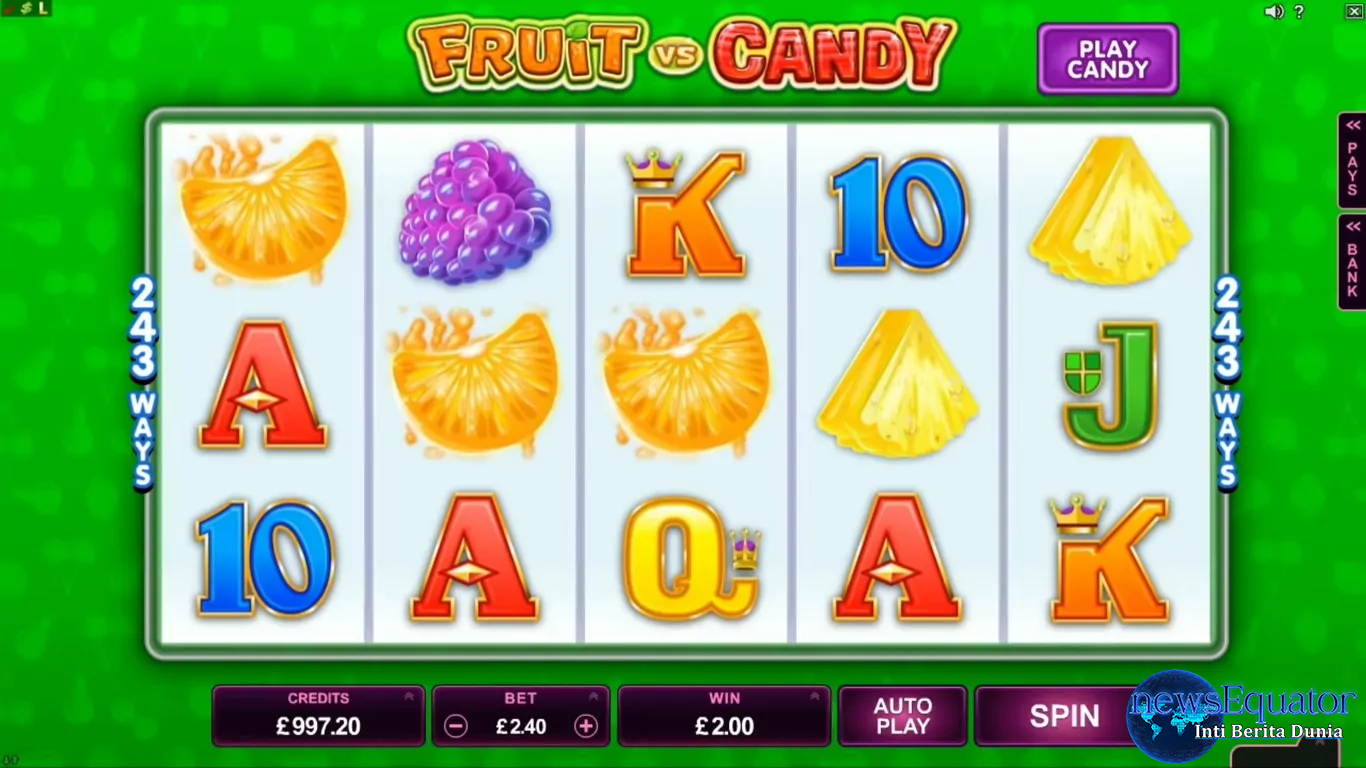 Fruit vs Candy: Pilih Sisi Anda di Slot Seru dengan Jackpot Besar!