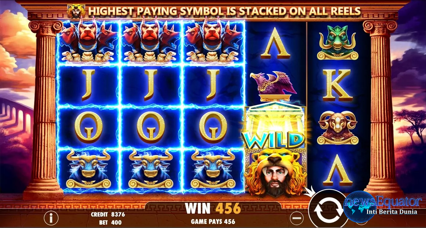 Hercules Son of Zeus: Slot Mitologi Yunani dengan 50 Garis dan Fitur Menarik dari Pragmatic Play