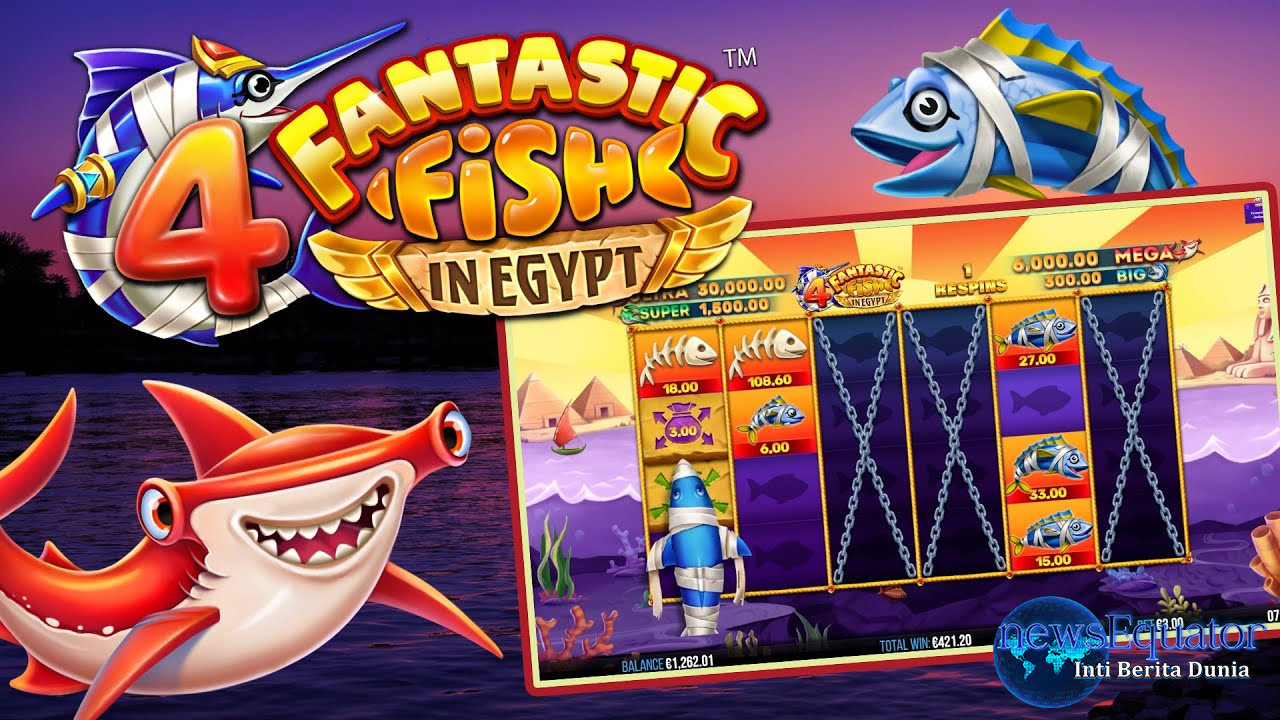 Fantastic Fish in Egypt: Yggdrasil Peruntungan dengan 4 Ikan Fantastis di Mesir