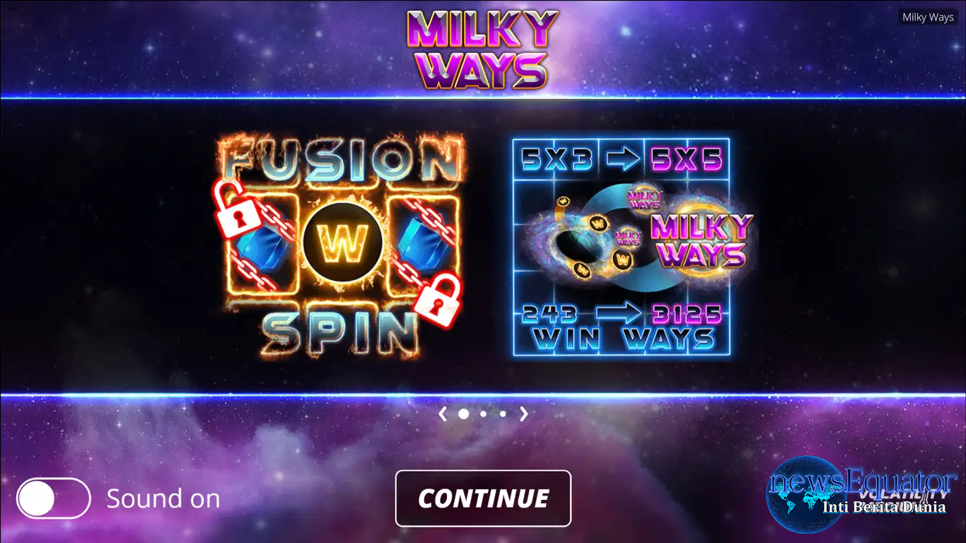 Milky Ways: Sensasi Slot Kosmik dengan Bonus Besar dan RTP Tinggi dari Nolimit City