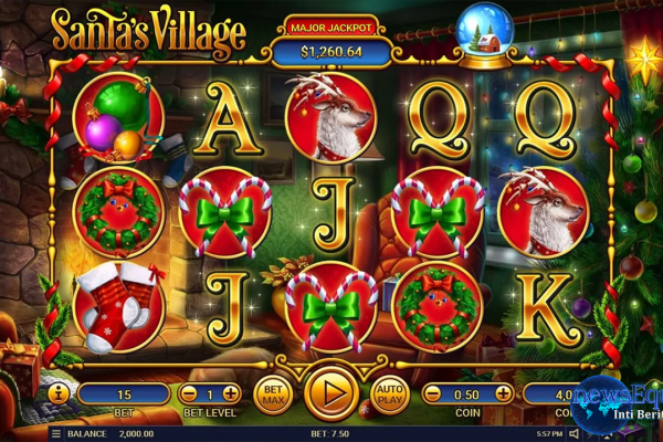 Santa's Village: Slot Bertema Natal dengan Keuntungan Besar dari Habanero