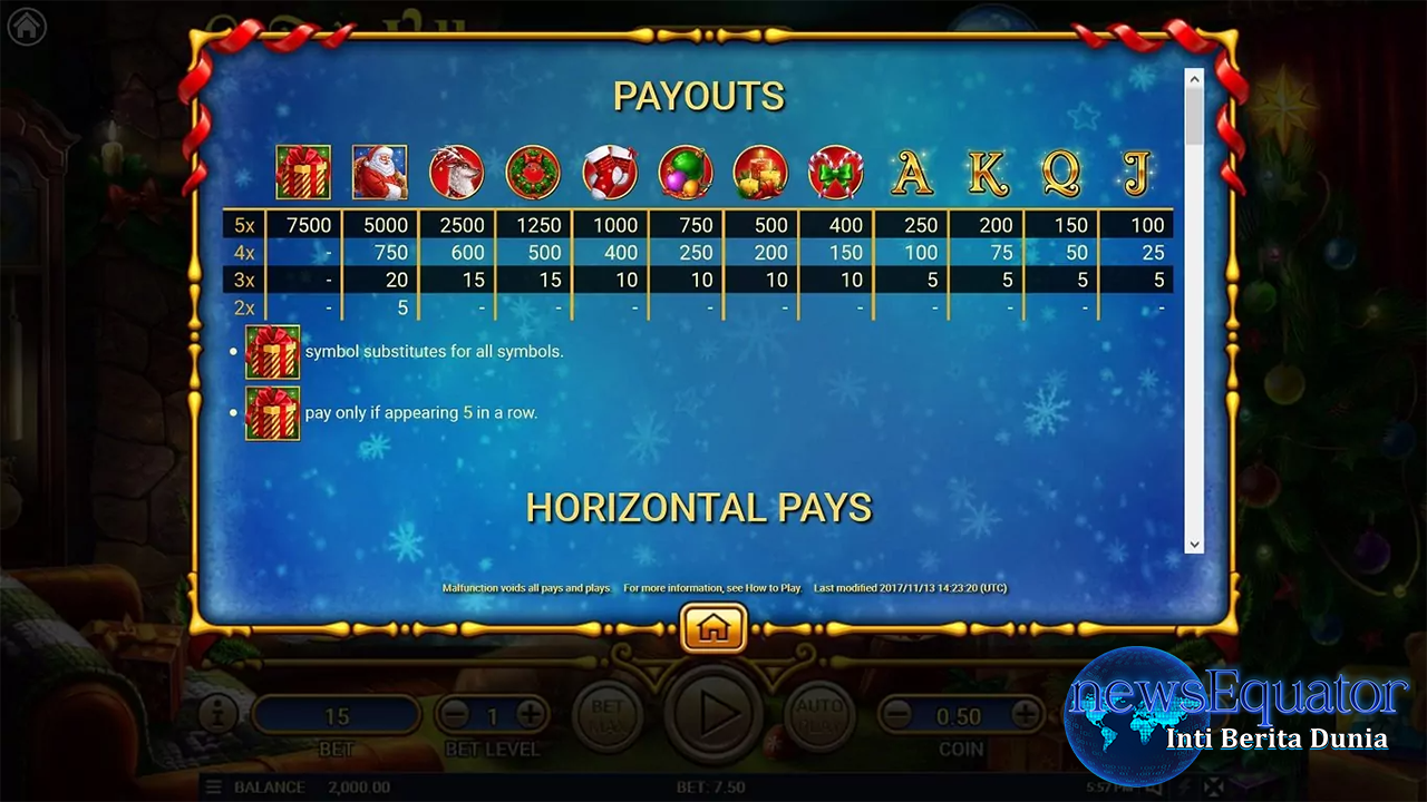 Santa's Village: Slot Bertema Natal dengan Keuntungan Besar dari Habanero