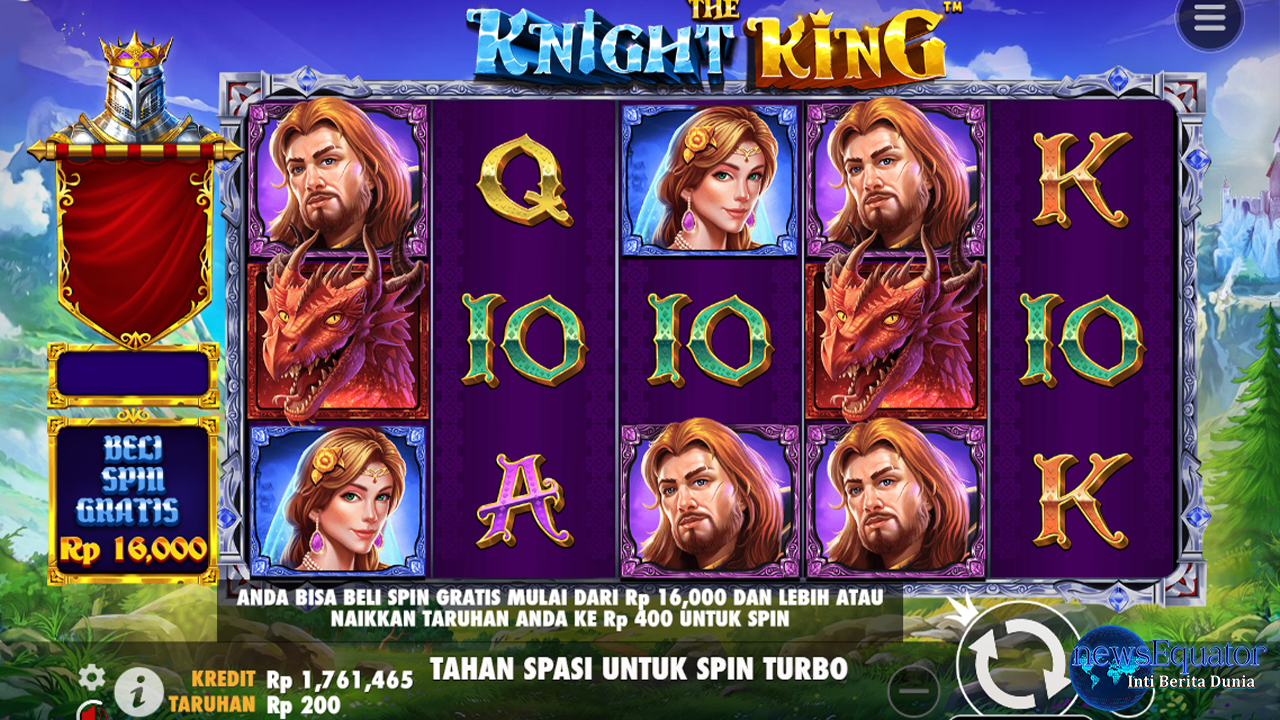 The Knight King: Slot Epik dengan Visual Memukau