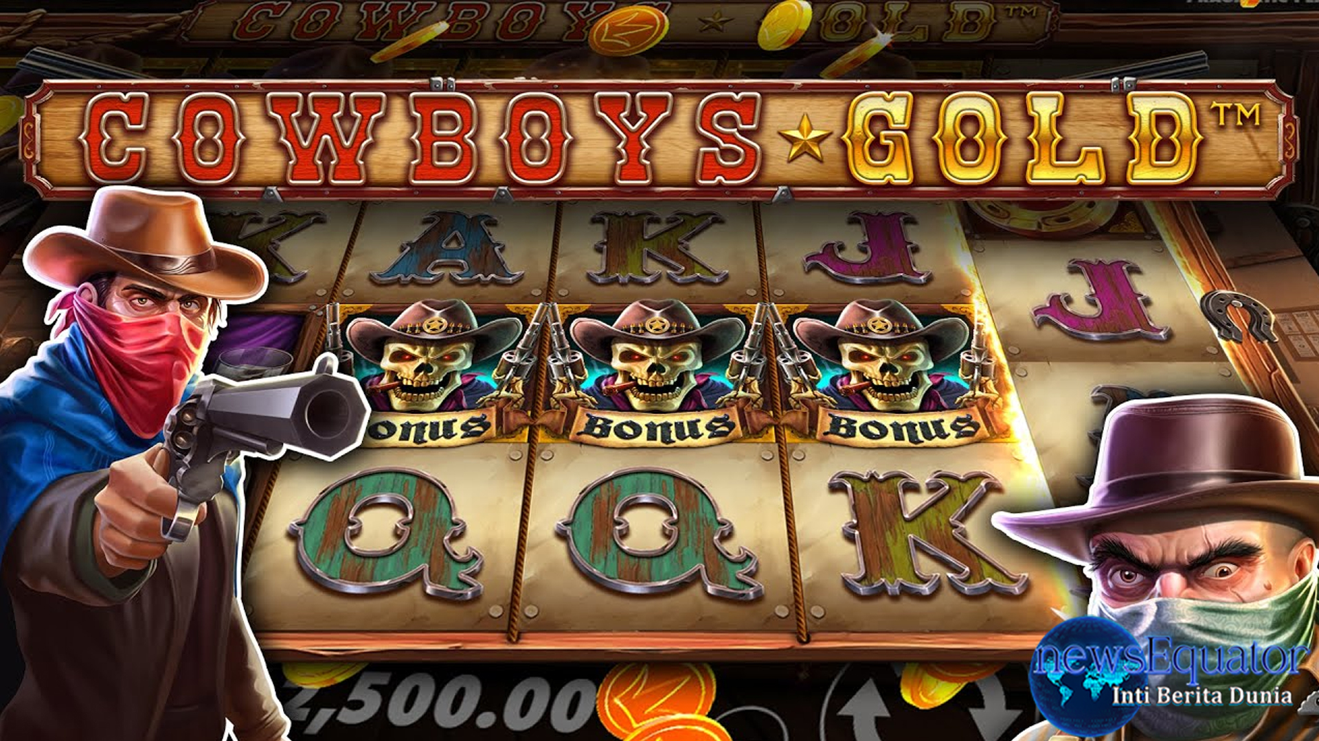 Cowboys Gold: Petualangan Harta Karun di Slot Wild West