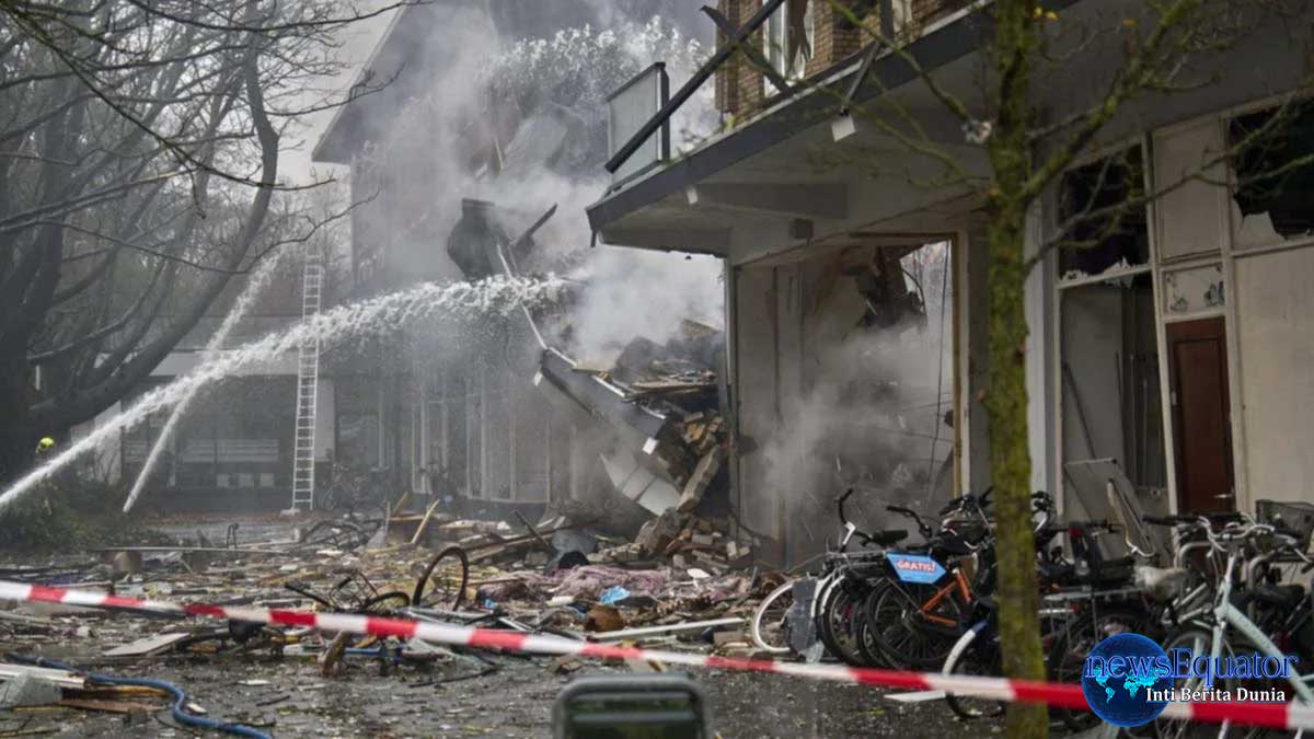 Tragedi di Den Haag: Kebakaran Sebabkan Apartemen Runtuh, 6 Orang Tewas