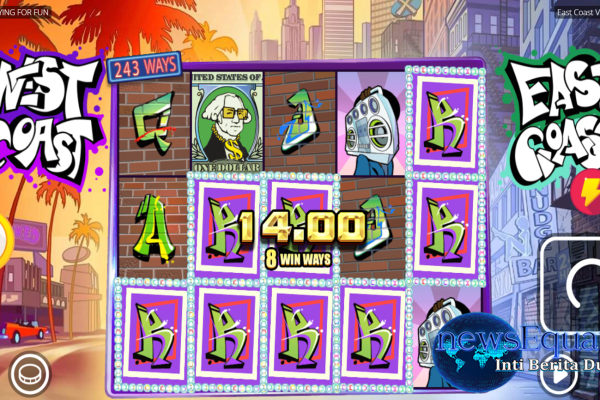 East Coast vs West Coast Slot Online: Menyelami Hip-Hop Seru dengan 84,375 Cara Menang