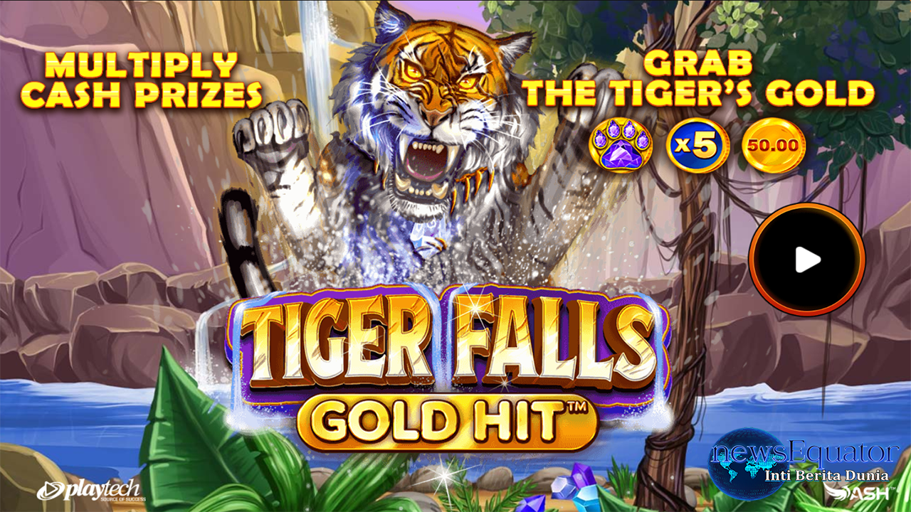 Gold Hit Tiger Falls: Slot Online Hutan Tropis Dengan Harimau dan Hadiah Menanti