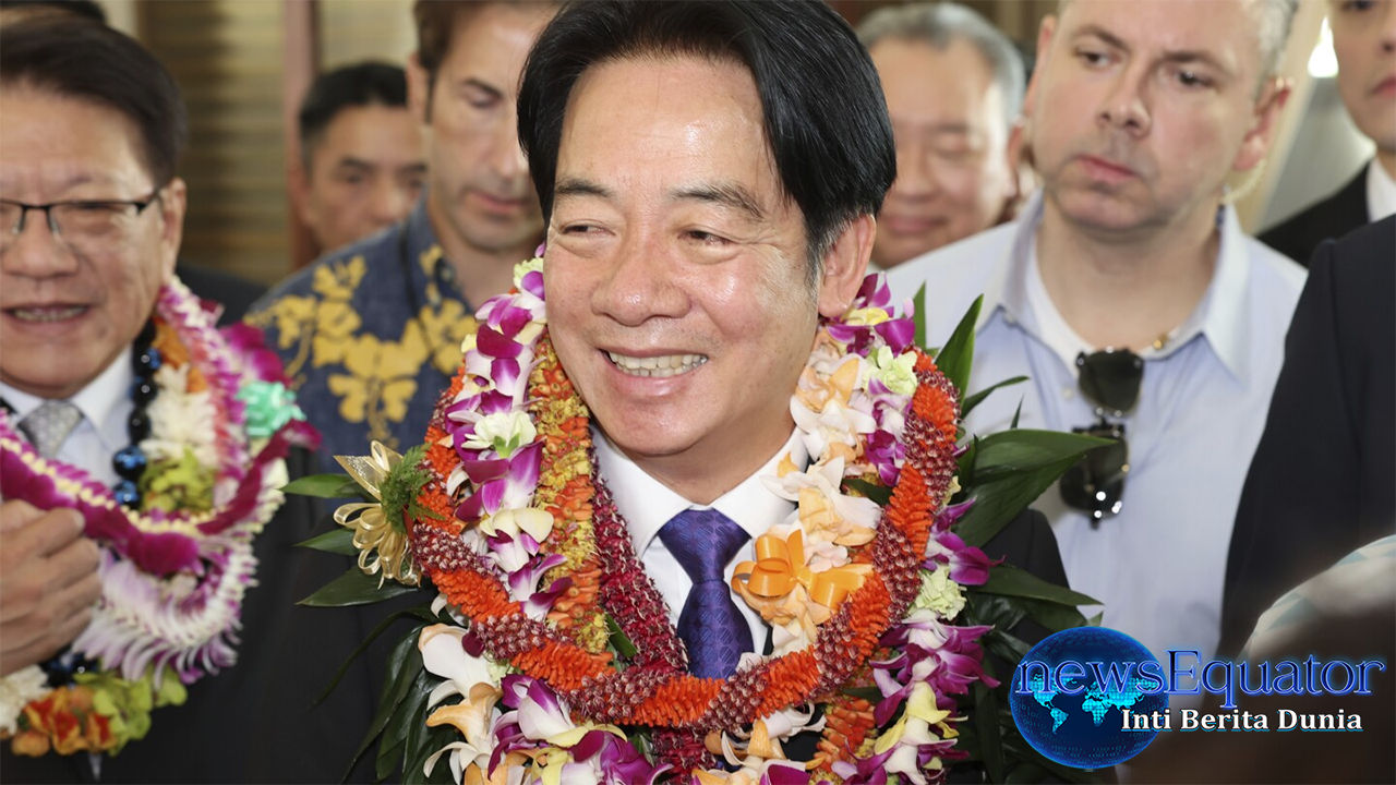 Murka China atas Transit Presiden Taiwan ke Hawaii