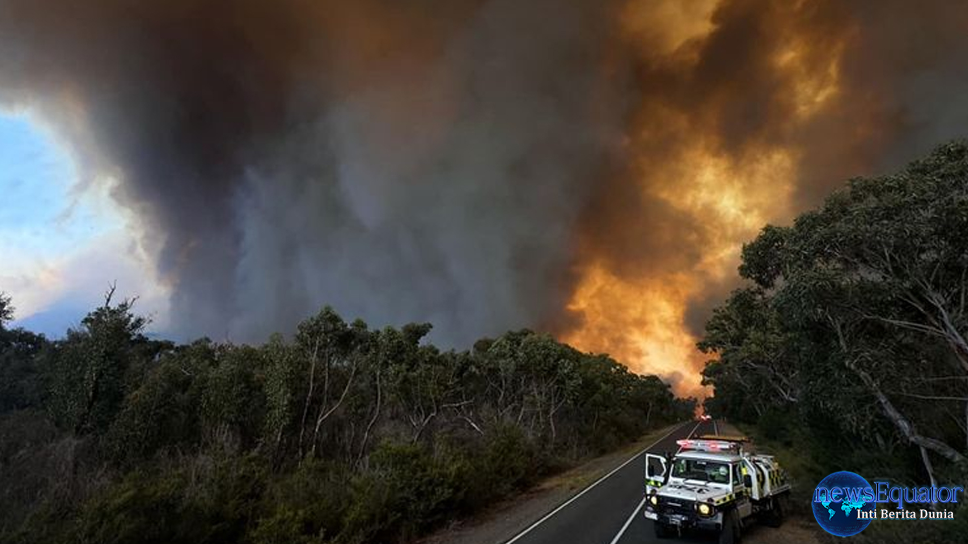 Amukan Alam: Sambaran Petir Picu Kebakaran Besar di Australia