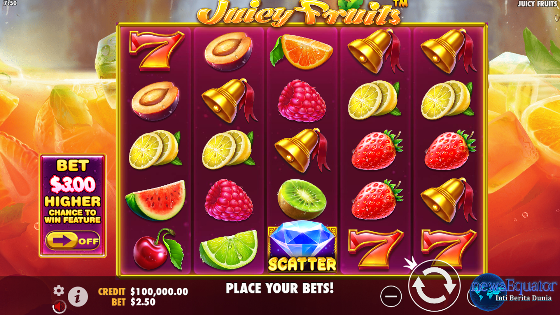 Sensasi Baru Bermain Slot: Juicy Fruits Bikin Ketagihan