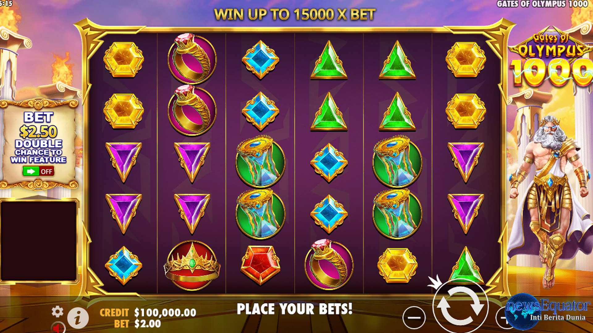 Keajaiban Slot Gates of Olympus 1000: Menangkan Hadiah Besar