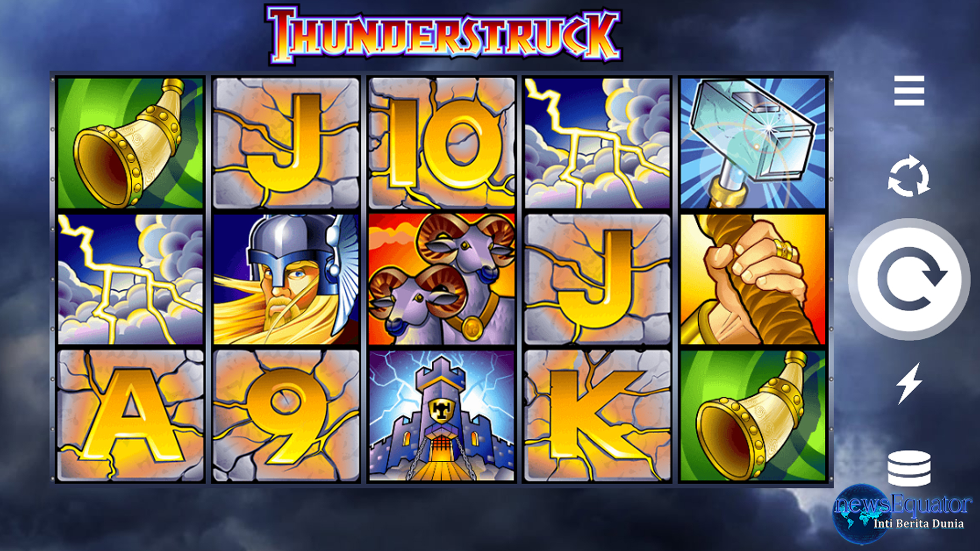 Diterjang Petir Kemenangan: Sensasi Bermain Slot Thunderstruck