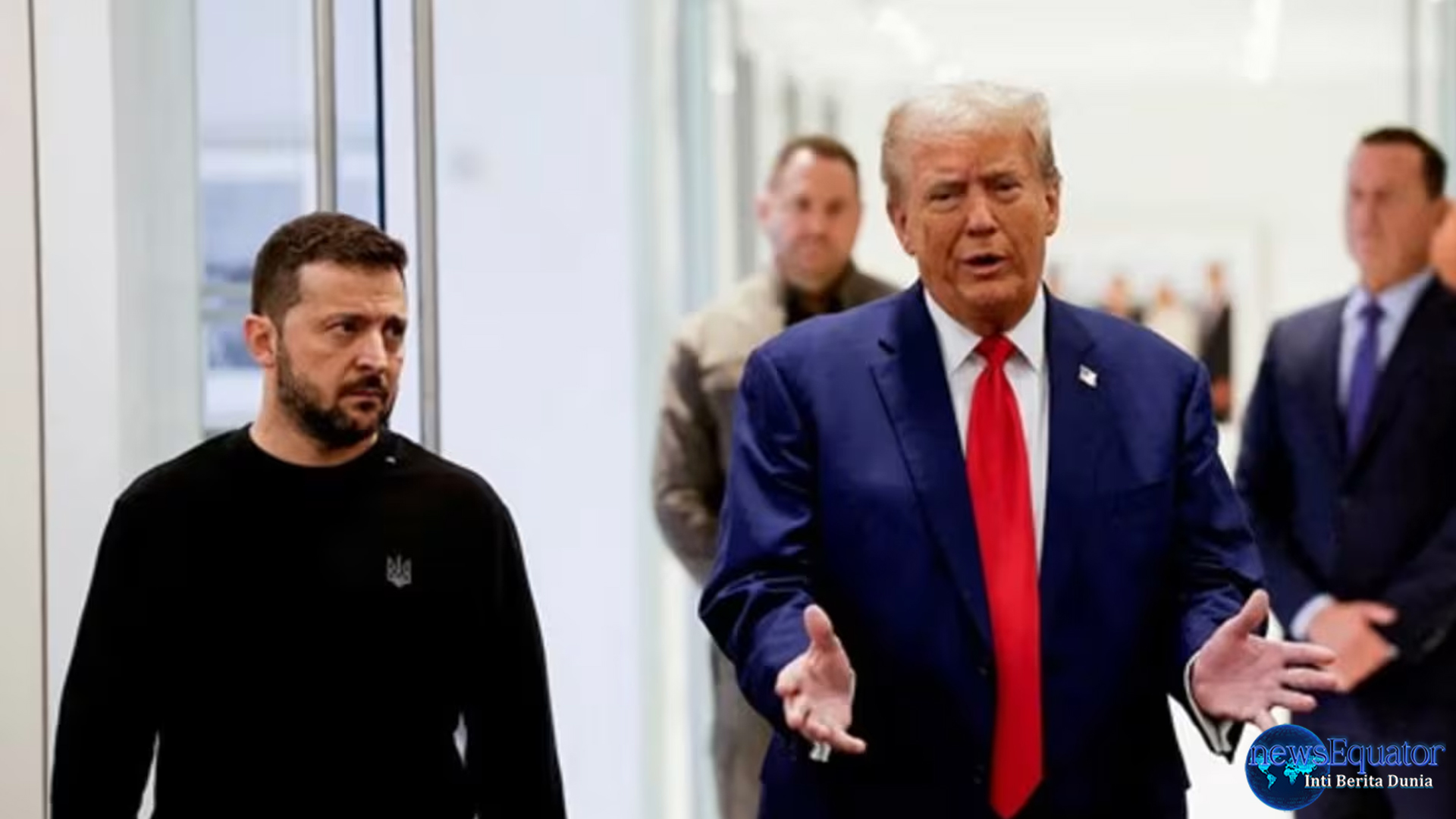 Demo RI dan Trump Sebut Zelensky Diktator Terbaru Isu Global