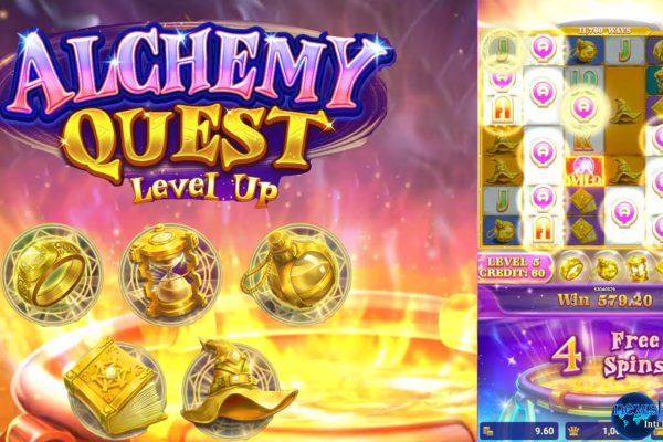 Slot Alchemy Quest Level Up: Petualangan Magis Menuju Kejutan