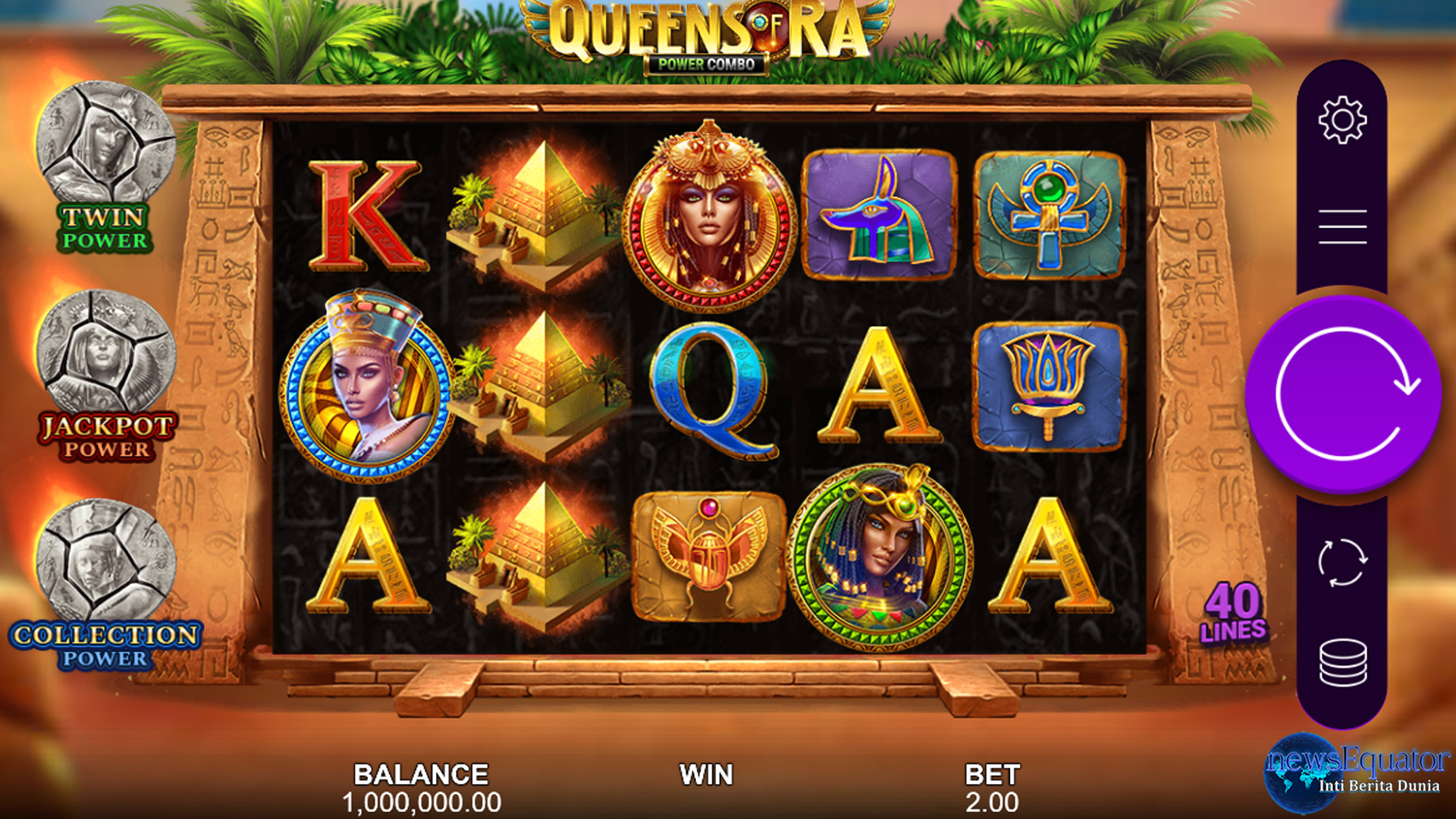 Slot Queens Of Ra: Kupas Tuntas Bonus dan Jackpot Progresif