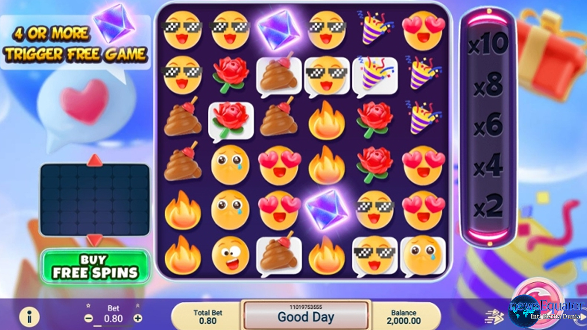 Slot Moji Mania: Putar Gulungan Emoji & Dapatkan Hadiahnya