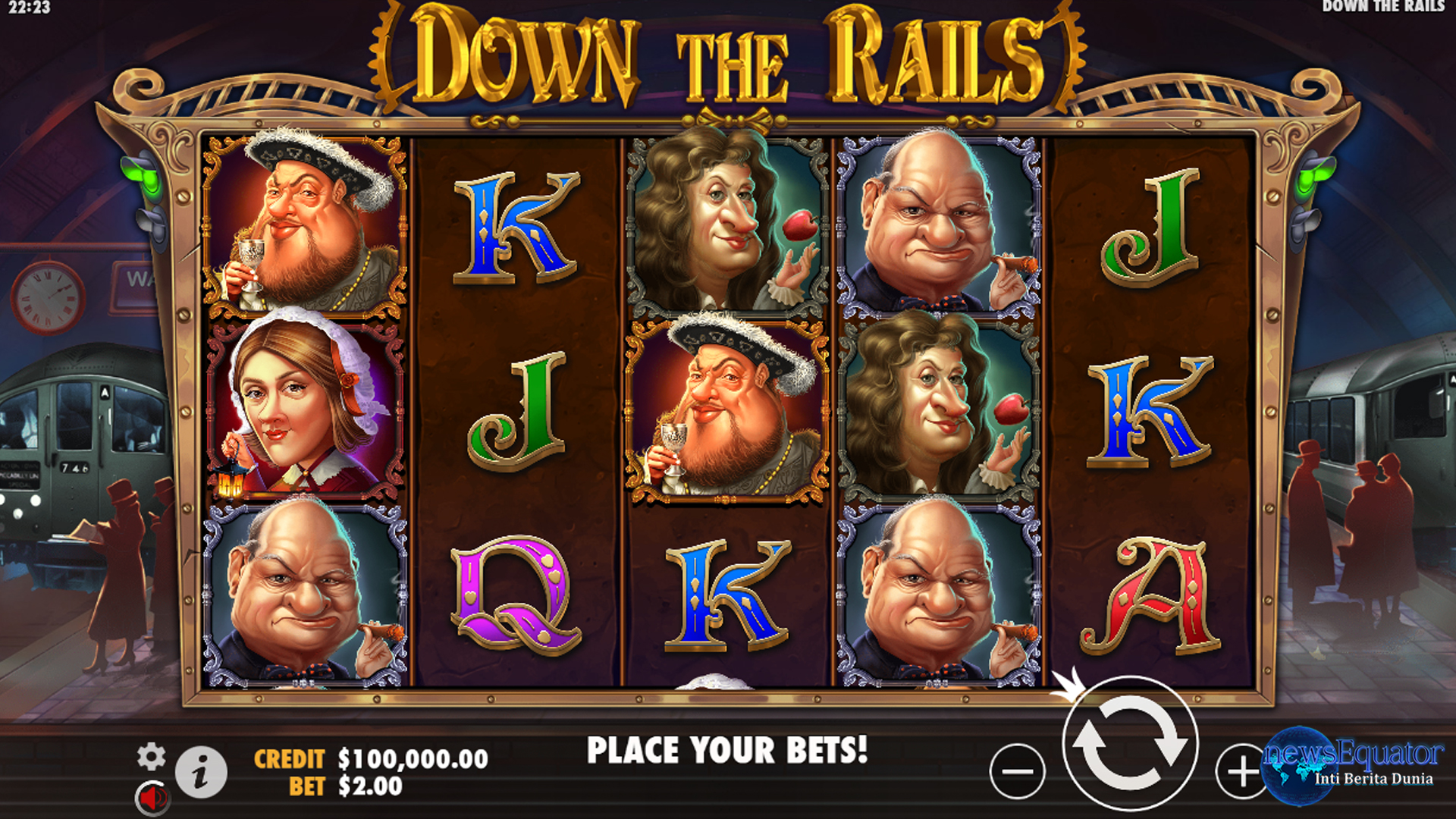 Down The Rails: Slot Seru dengan Kesempatan Menang Besar