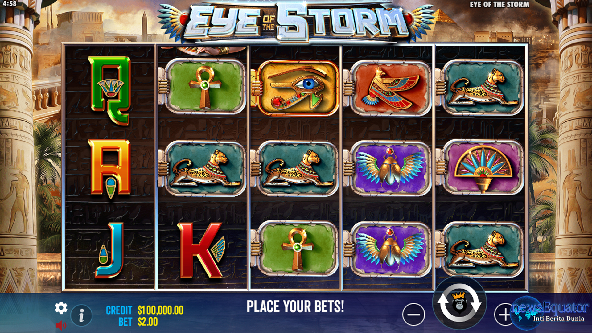 Eye of the Storm: Slot Bikin Jantung Berdebar dan Dompet Tebal